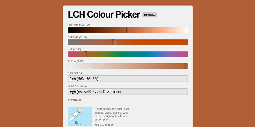 Complete Resources to Learn Color Theory 78 LCH Colour Picker