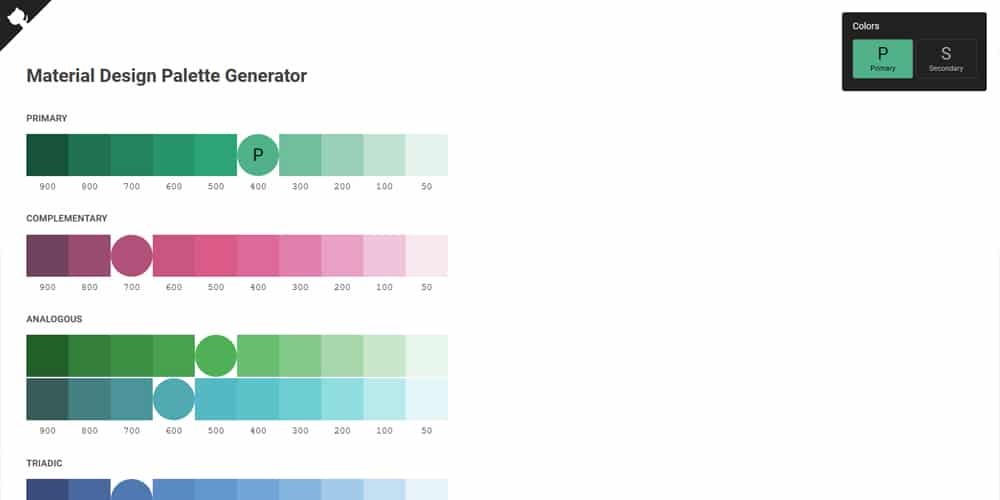 Complete Resources to Learn Color Theory 149 Material Design Palette Generator