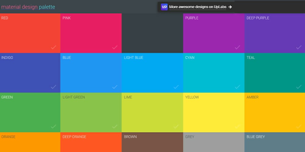 Complete Resources to Learn Color Theory 174 Material Palette