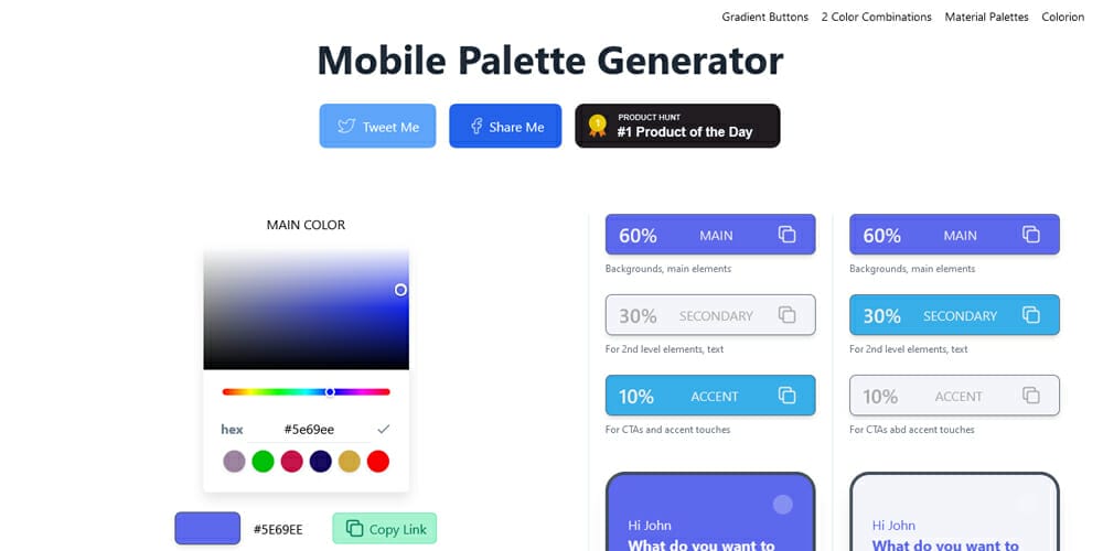 Complete Resources to Learn Color Theory 136 Mobile Palette Generator