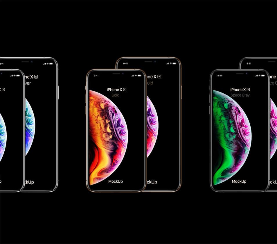 PSD iPhone XS Max Mockup