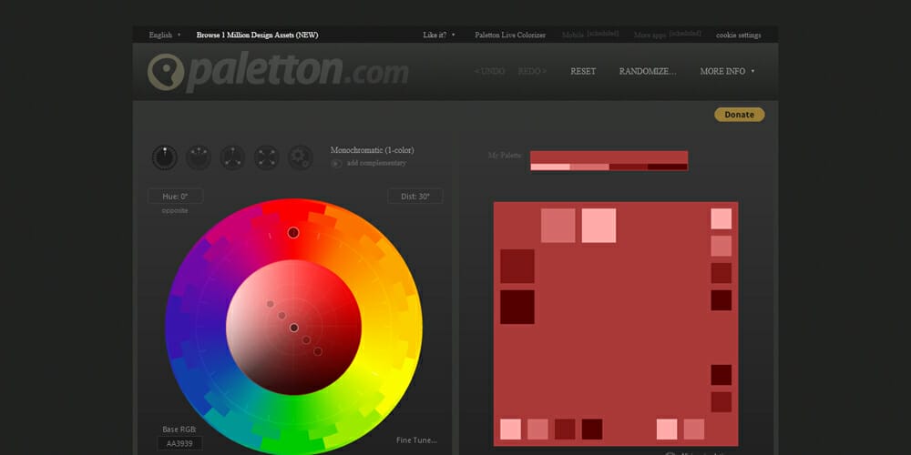 Complete Resources to Learn Color Theory 119 Paletton