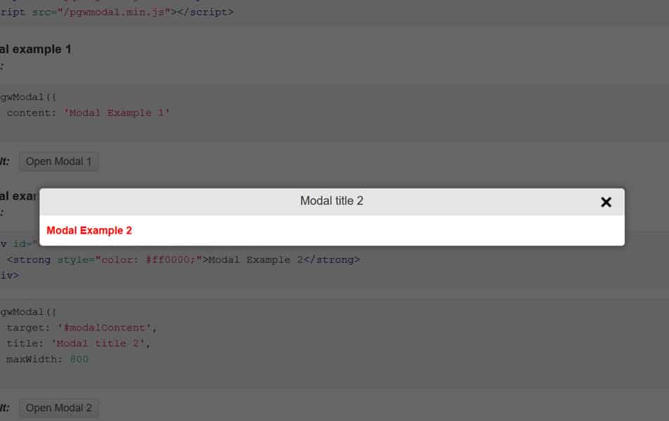 20+ Best JavaScript Modal Window Plugins » CSS Author