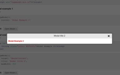 20+ Best JavaScript Modal Window Plugins » CSS Author