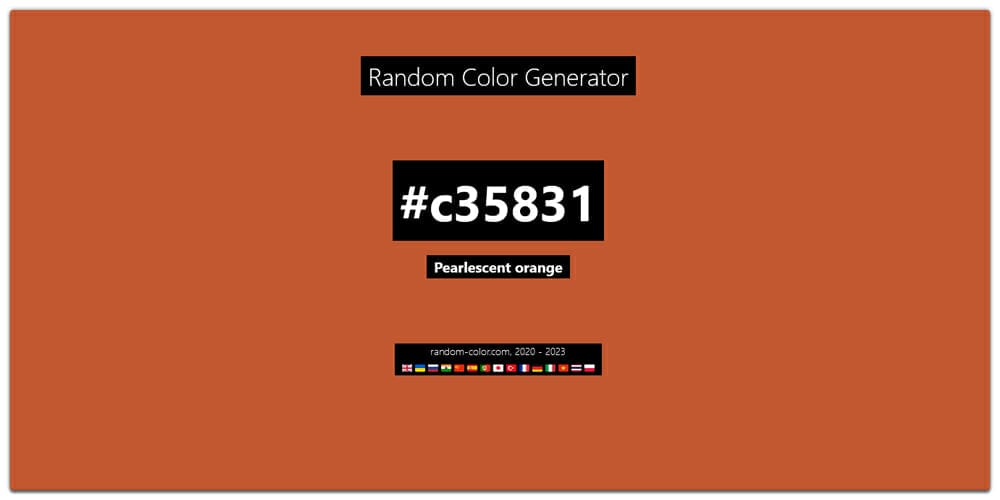 Random Color Generator
