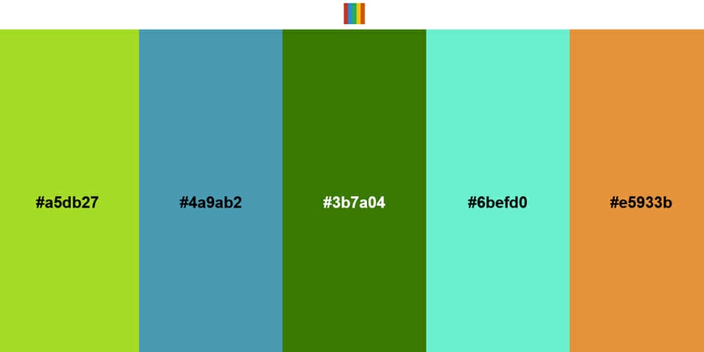 Complete Resources to Learn Color Theory 125 Random Color Palettes