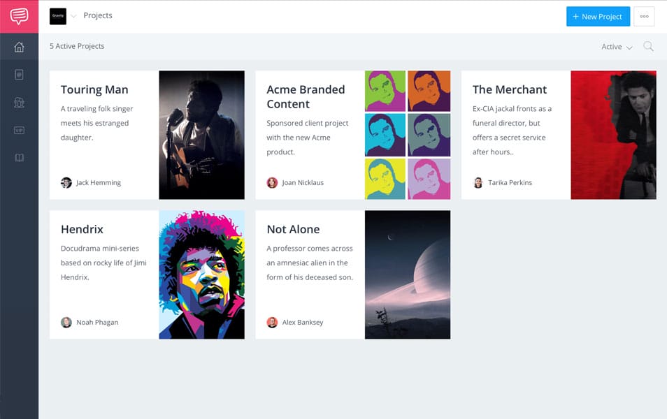 StudioBinder - Mood Board Creator