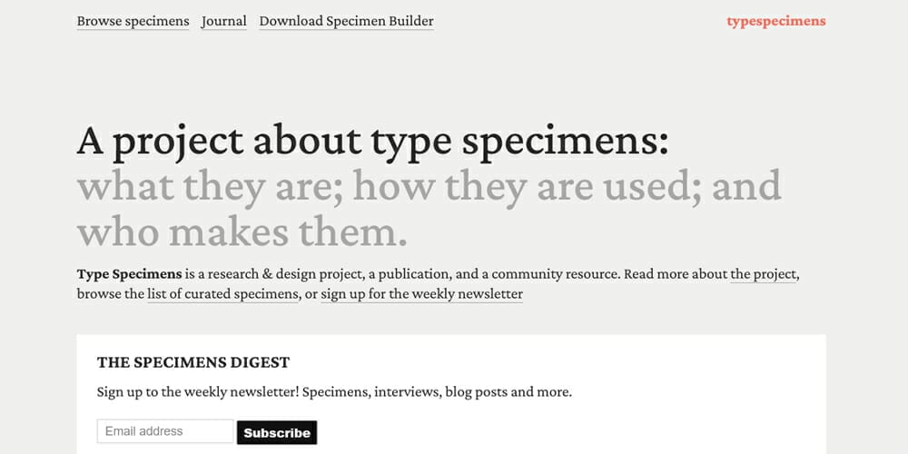 10+ Best Tools for Designers to Find Best Fonts 31 Typespecimens
