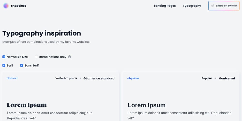 10+ Best Tools for Designers to Find Best Fonts 48 Typography inspiration