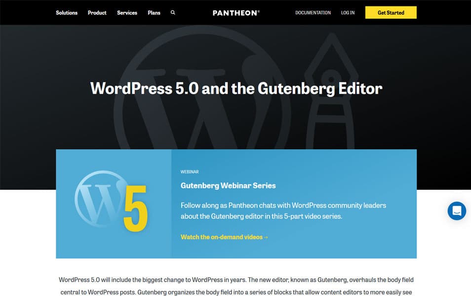WordPress 5 and the Gutenberg Editor