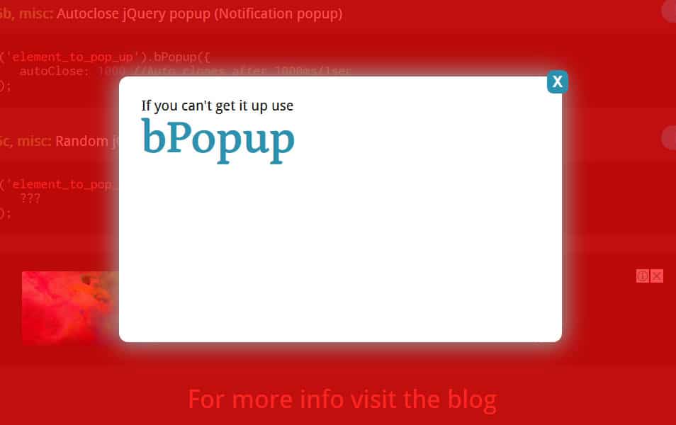 bPopup