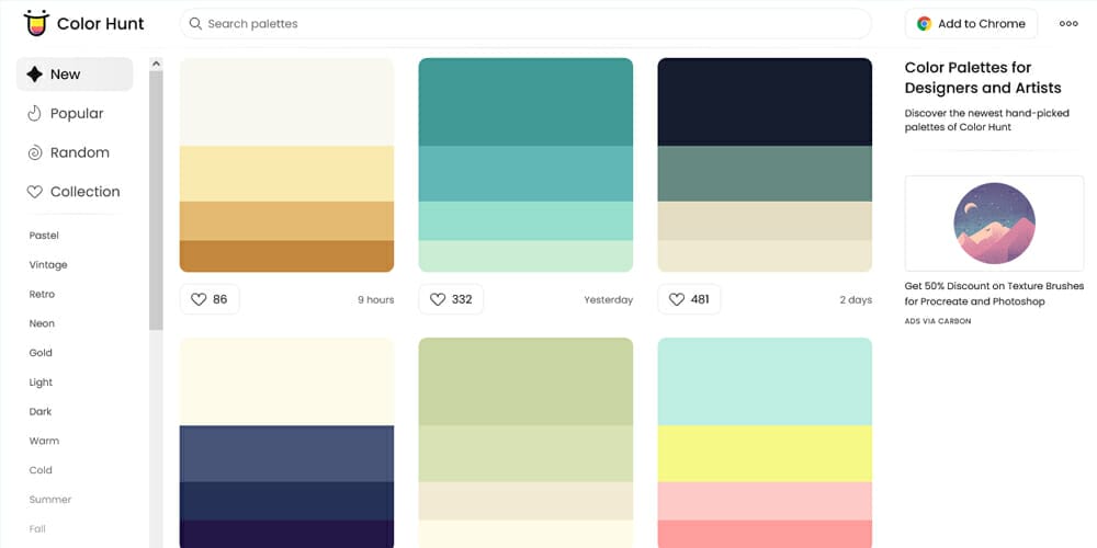 Complete Resources to Learn Color Theory 109 color hunt
