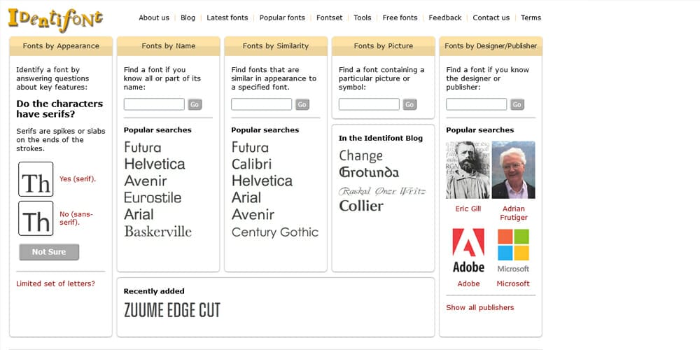10+ Best Tools for Designers to Find Best Fonts 29 identifont