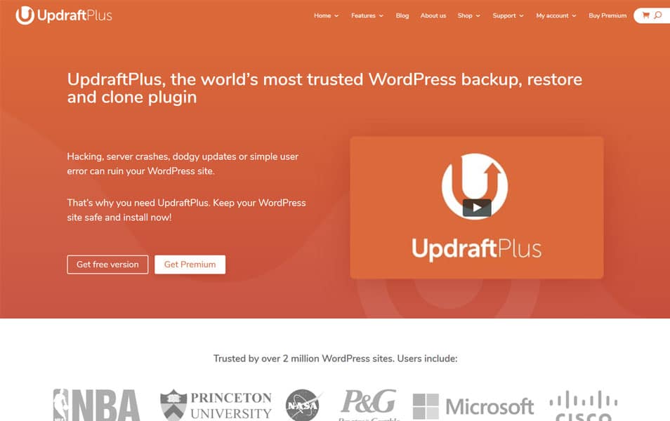 UpdraftPlus - WordPress Backup Plugins