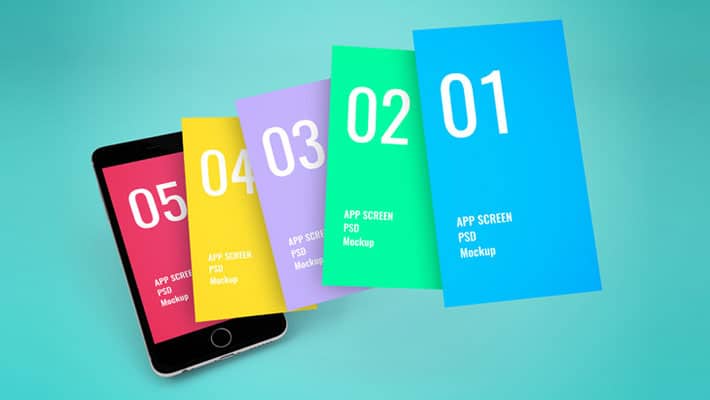 App Screen Showcase Mockup