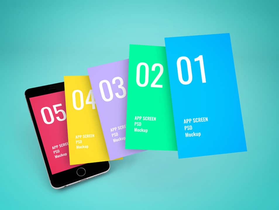 App Screen Showcase Mockup