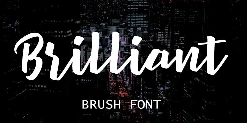 Brilliant Brush Font
