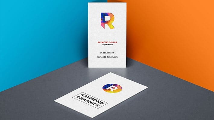 Business Card Mockup PSD Template