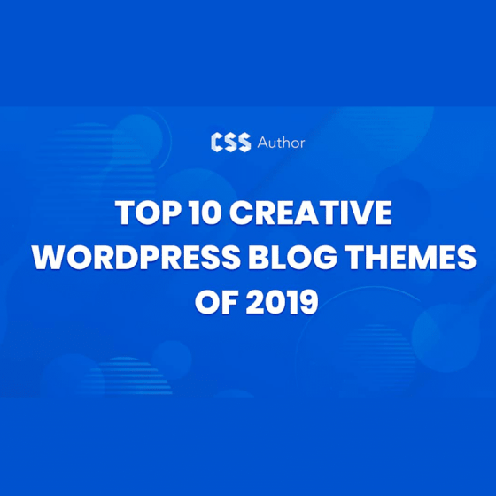 Creative WordPress Blog Themes of 2021