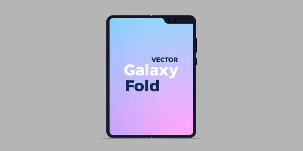 Flat Samsung Galaxy Fold