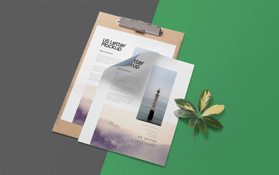 Free Letterhead Mock up