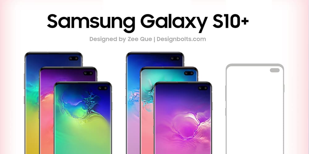 Free Samsung Galaxy S10 Plus Mockup