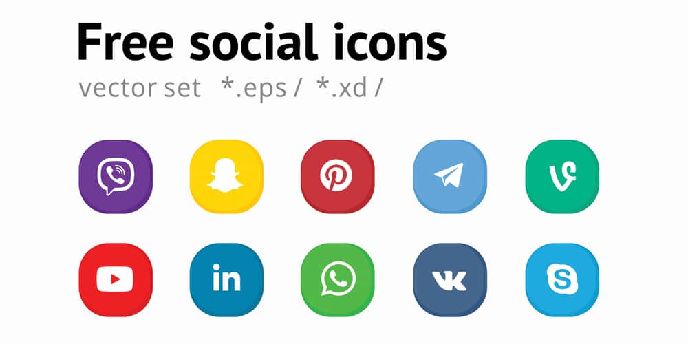 Free Social Icons