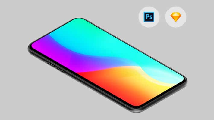 Generic Mobile Mockup: 10 Colors