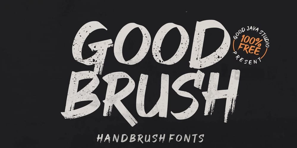 Good Brush Font