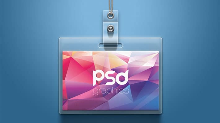 ID Card Mockup PSD