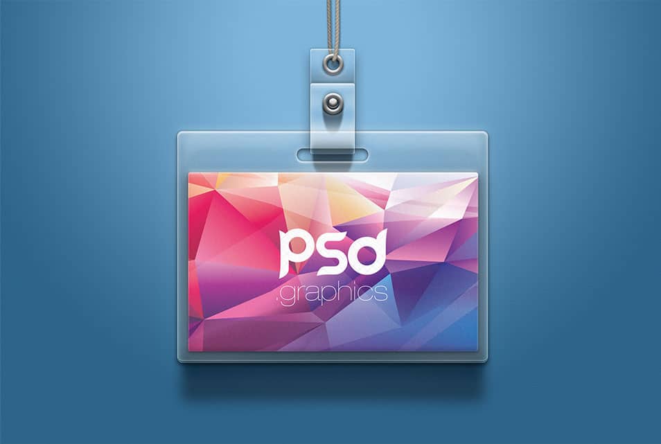 ID Card Mockup PSD