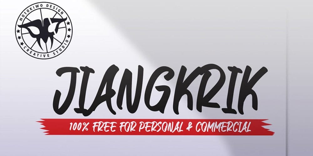 Jiangkrik Script Font