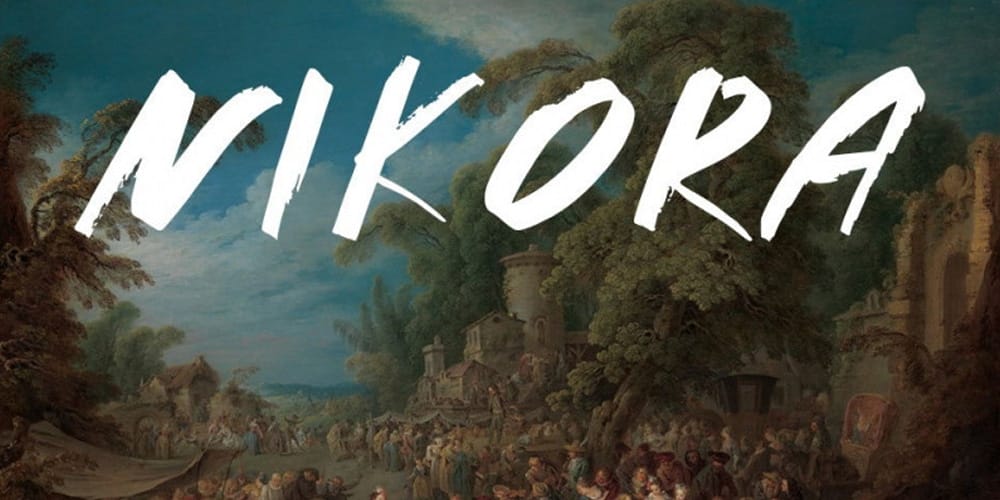 Nikora Brush Font