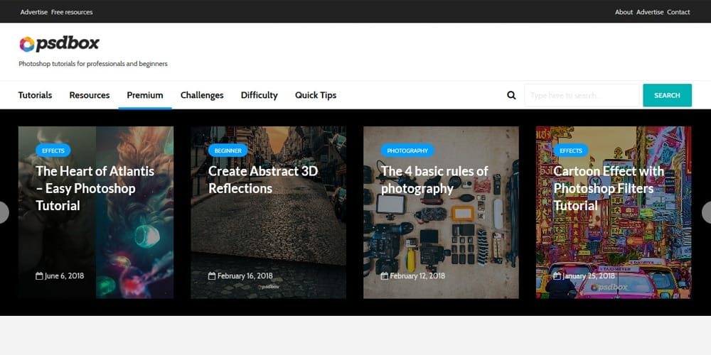 Best Places for Photoshop Tutorials 9 PSDBox