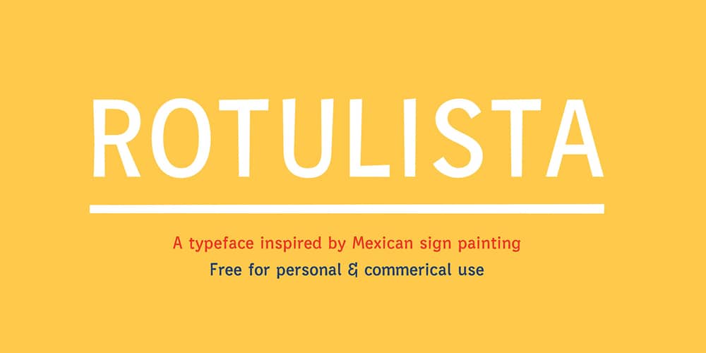 Rotulista Display Font