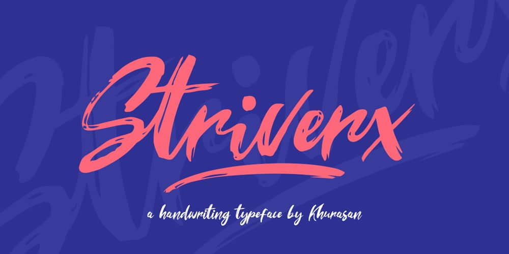 Striverx Font
