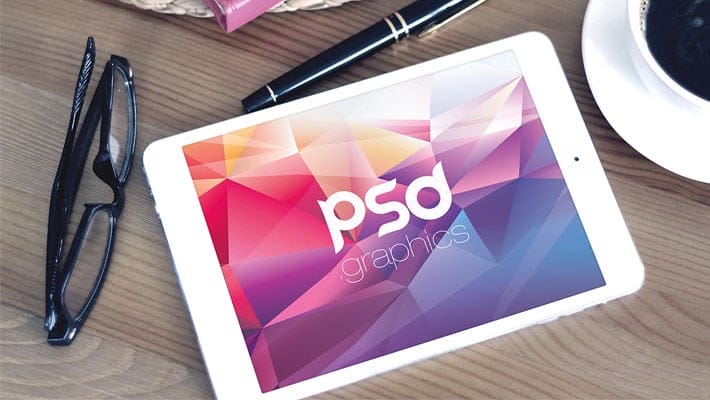 iPad Mockup Free PSD