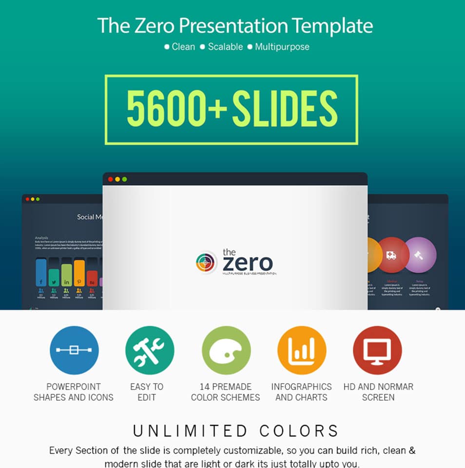Business Infographic Presentation – PowerPoint Template