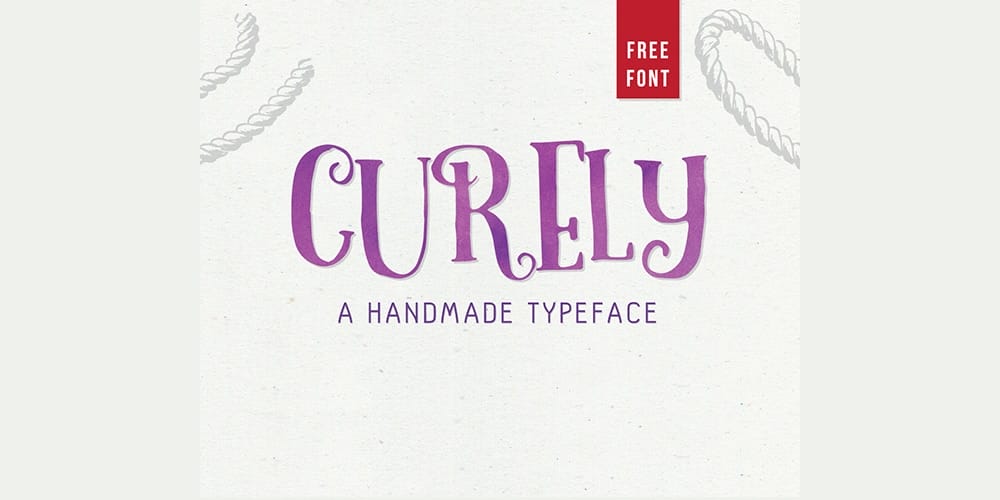 Curely Typeface