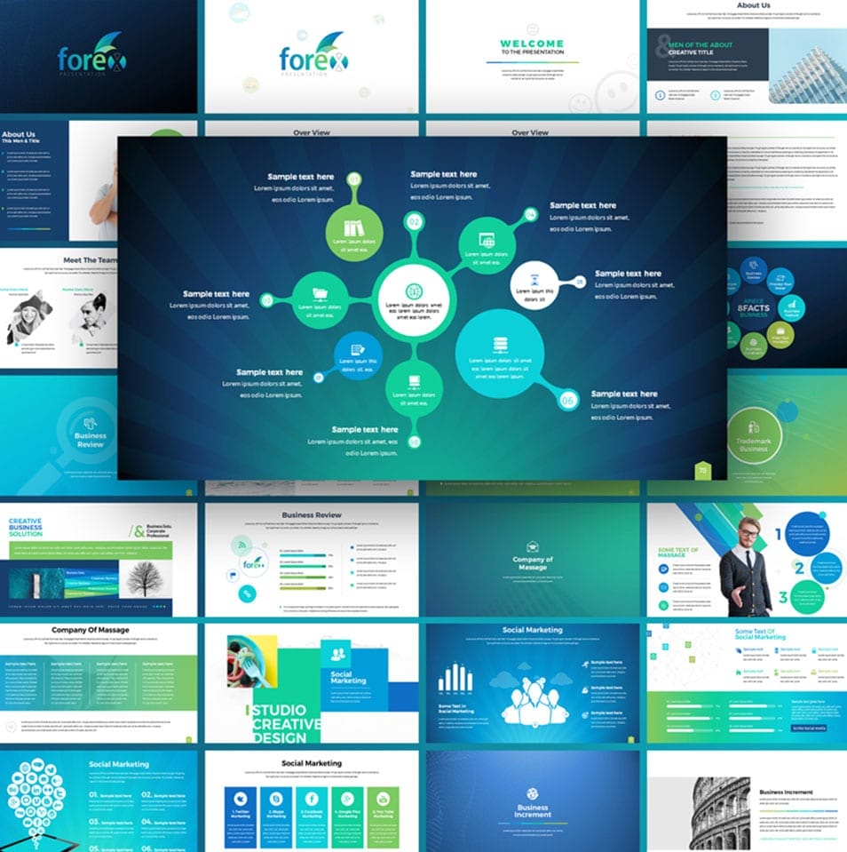 Forex – Multipurpose Infographic PowerPoint Template