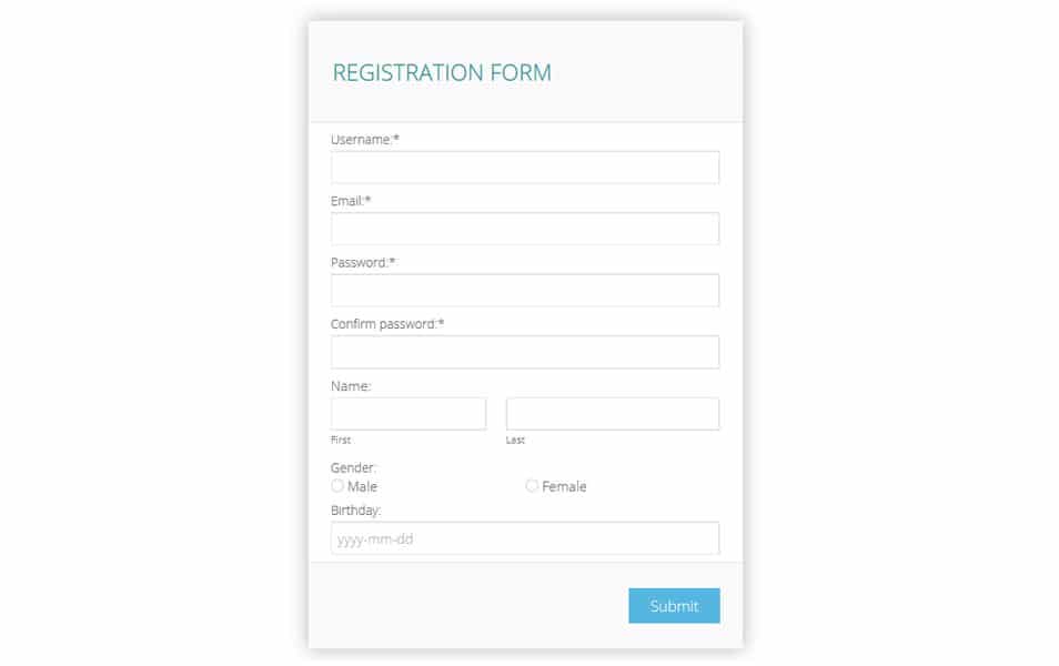 10+ Best Bootstrap Form Builders 10 Formoid Bootstrap Form Builder