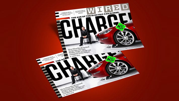 Free A4 Size Landscape Flyer Mockup PSD