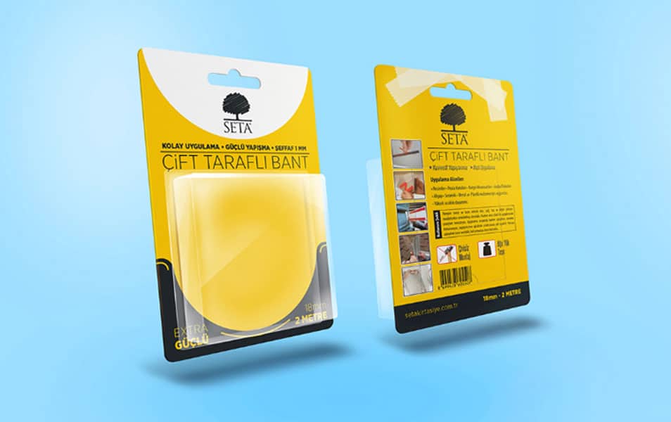 Free Blister Pack PSD Mockup