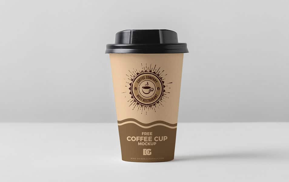 Free Coffee Cup Mockup PSD