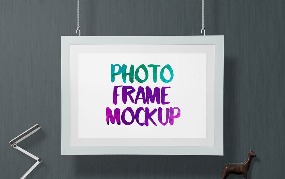 Free Gorgeous Wall Frame Mockup
