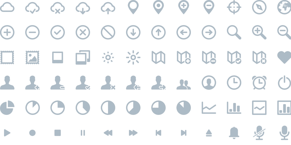 Latest Collection of Free SVG Icons & Illustrations 89 Ikons