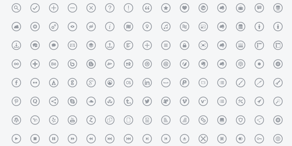 Latest Collection of Free SVG Icons & Illustrations 103 Metrize Icons