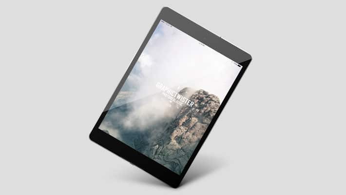 Nexus 9 PSD Lunar White Mockup