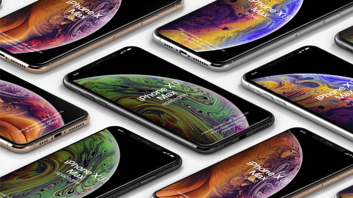 PSD iPhone XS Max Mockup