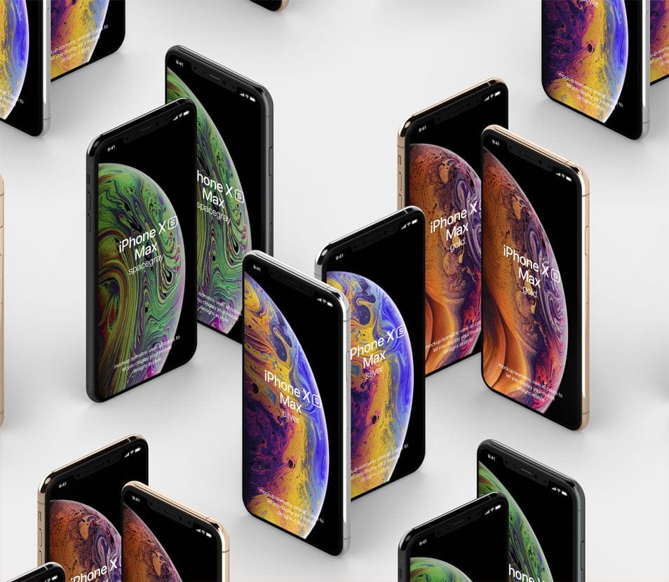 PSD iPhone XS Max Mockup